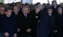 Erdoğan, Yavuz Yılmaz'ın cenazesinde Kılıçdaroğlu'nun elinin sıkmadı