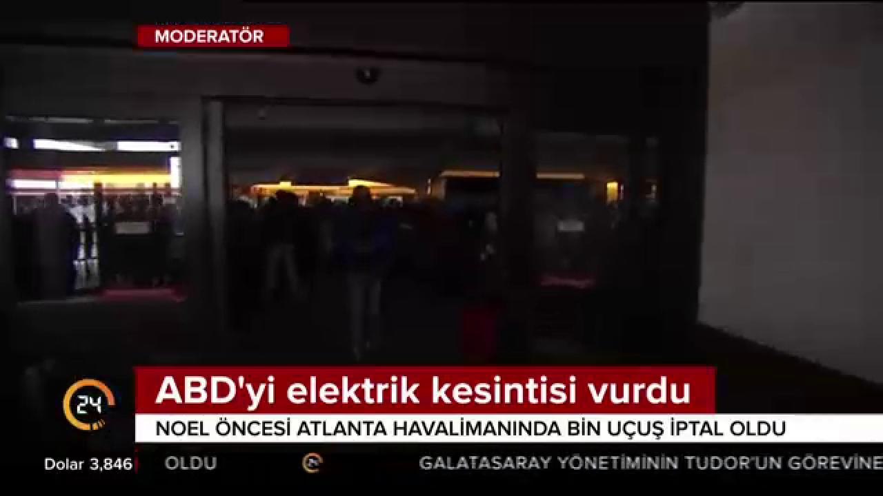 Seferler iptal edildi