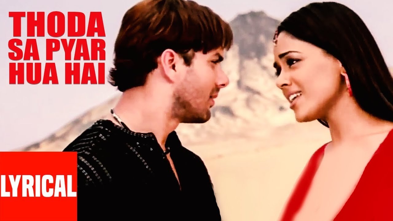 Thoda Sa Pyar Hua Hai Lyrical Video - Maine Dil Tujhko Diya - Udit Narayan, Alka Yagnik