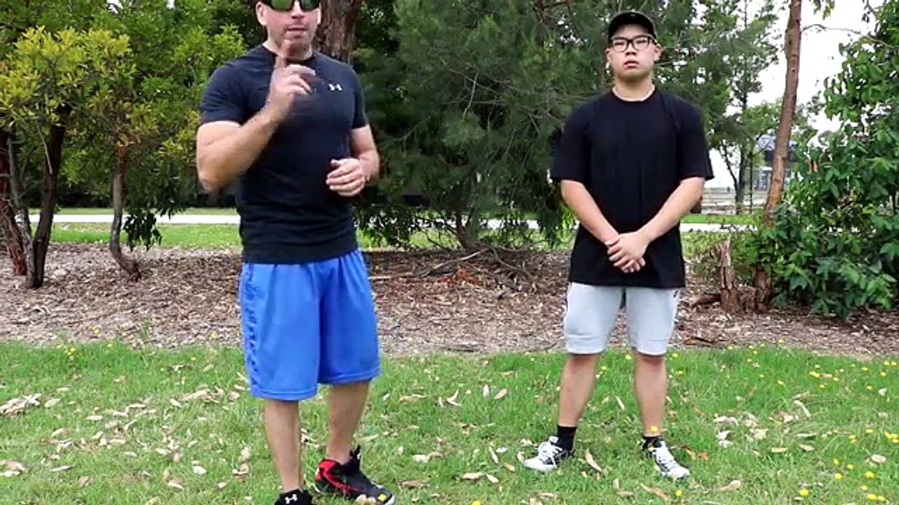 MOST EFFECTIVE way to defend yourself from a FRONT CHOKE