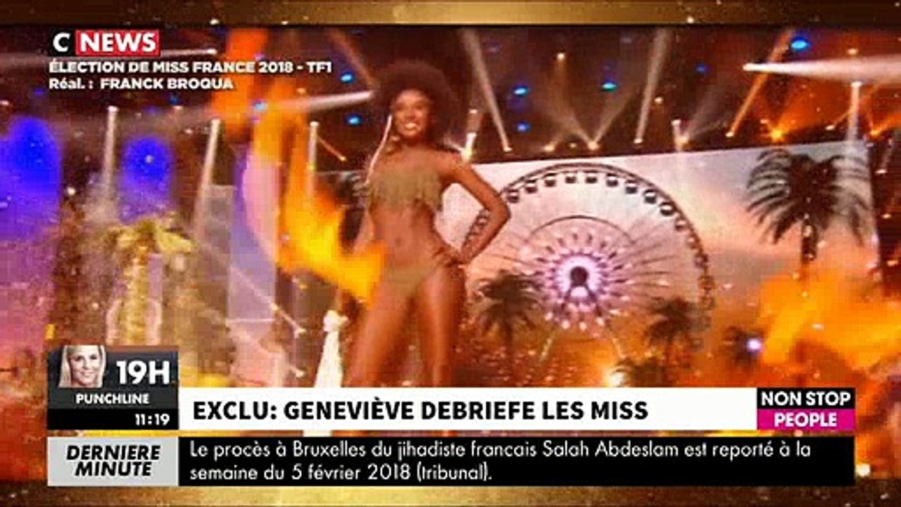 EXCLU - Geneviève de Fontenay: "Normalement, les Miss ne doivent pas se teindre les cheveux"