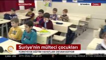 Suriyeli mülteci çocuklar eğitimlerine Türkiye'de devam ediyor