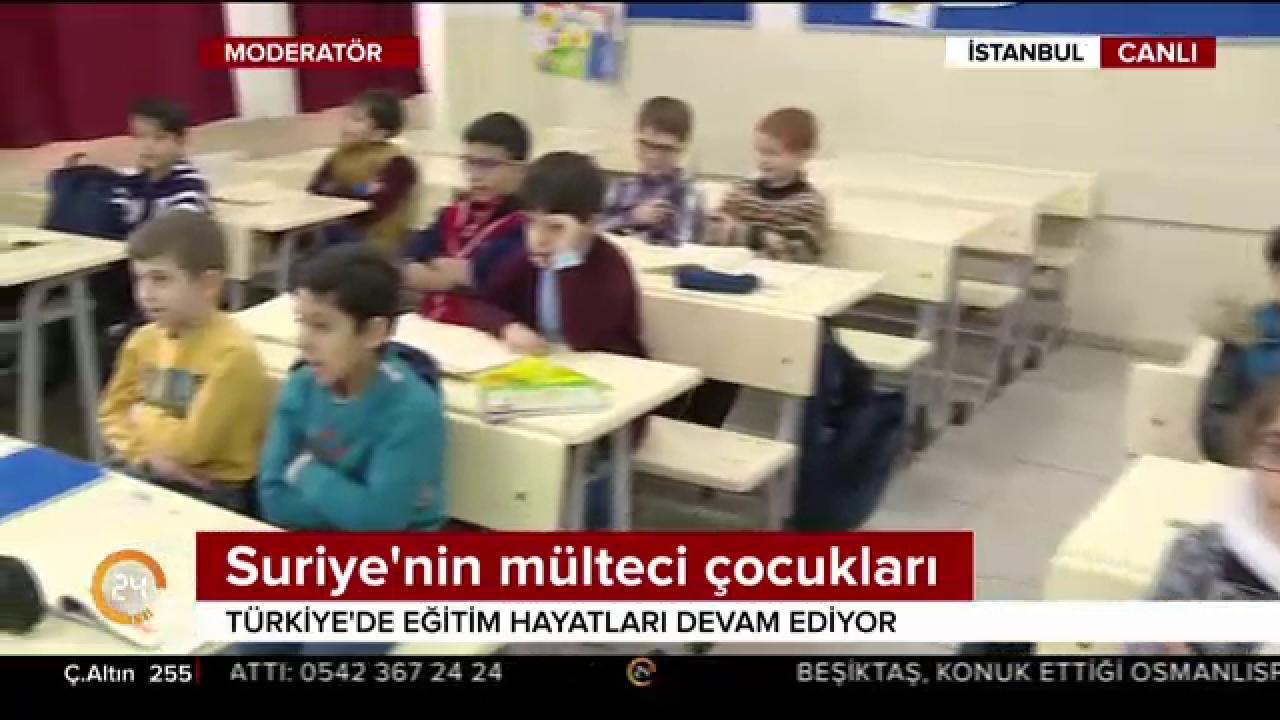 Suriyeli mülteci çocuklar eğitimlerine Türkiye'de devam ediyor
