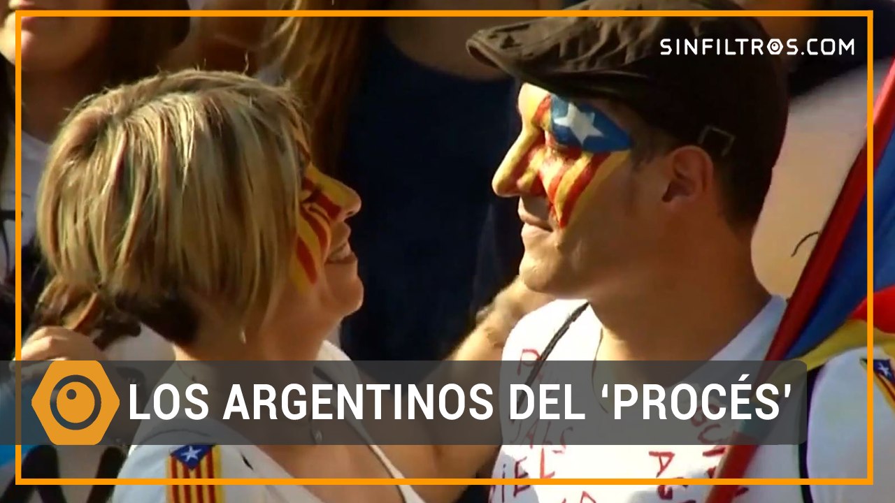 Los argentinos del 'procés' catalán | Sinfiltros.com