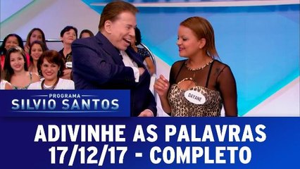 Adivinhe as Palavras - 17.12.17 - Completo