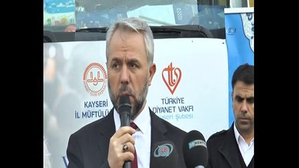 Kayseri’den Halep’e 11 tır yardım gönderildi