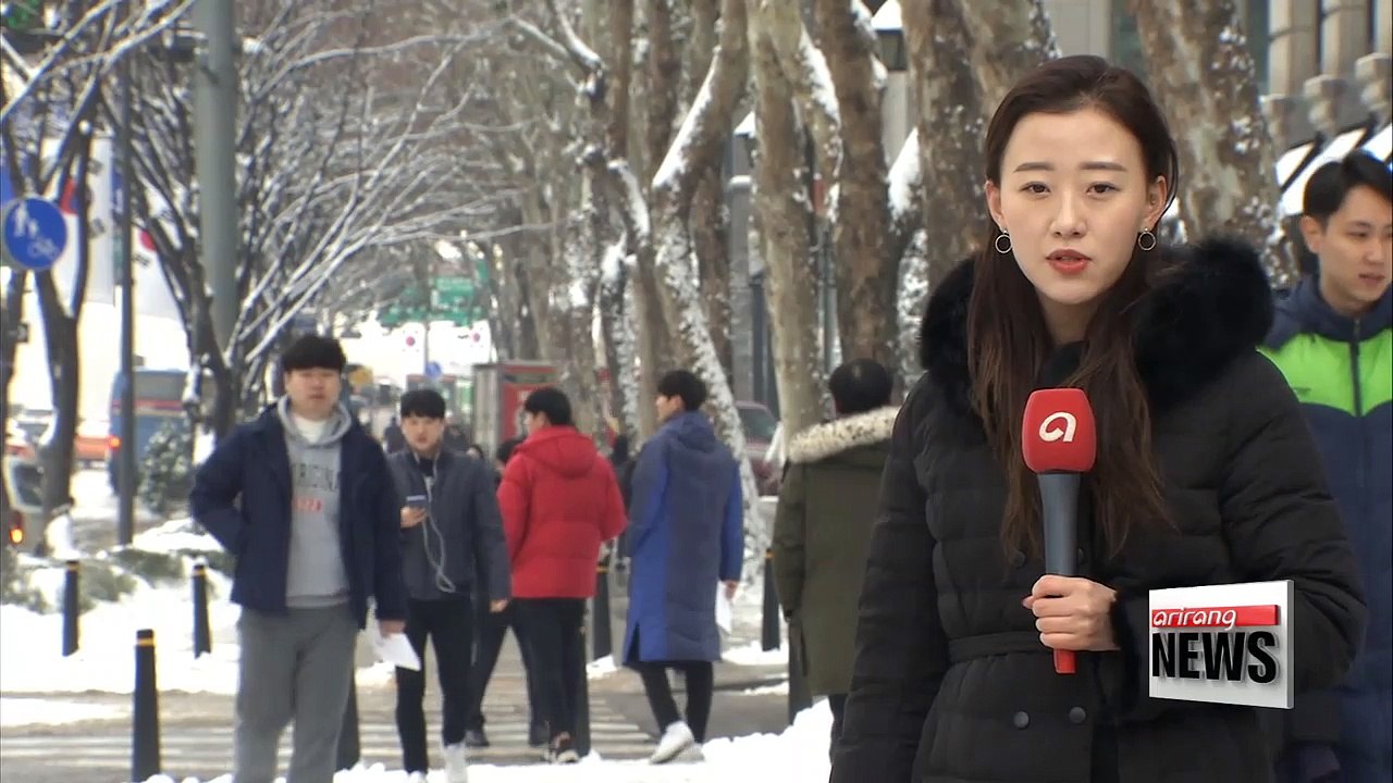 First heavy snow advisory issued in Seoul this winter