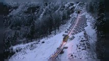 El funicular más empinado del mundo se inaugura en Suiza