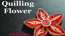 How to make a Paper Quilling Flower - For beginners - DIY Crafts Tutorials - Giulia's Art