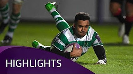 Dragons v Newcastle Falcons (P1) - Highlights – 15.12.2017