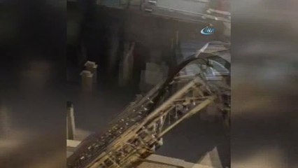 Yangında Mahsur Kalan 4 Kişiyi İtfaiye Kurtardı