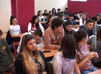 Učenički parlament borskih gimnazijalaca, 18. decembar 2017 (RTV Bor)