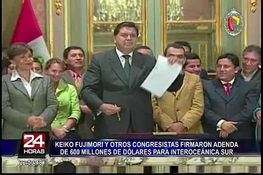 Revelan que Keiko Fujimori firmó adenda a favor de obra de Odebrecht