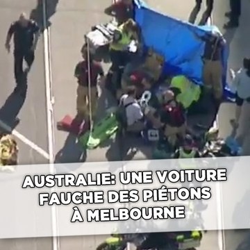 Australie: Une voiture fauche des piétons à Melbourne