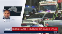 i24NEWS DESK | Melbourne: car plows into crowd, 2 arrests | Thursday, December 21st 2017