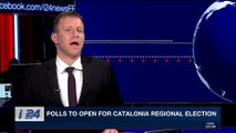 i24NEWS DESK  | Polls to open for Catalonia regional election | Thursday, December 21st 2017