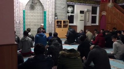 Amatör takıma camide 'başarı' duası - ZONGULDAK