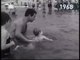 Fialho Gouveia entrevista o antigo nadador Primo Ferreira dentro de água (1968)