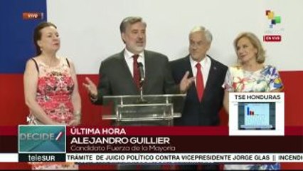 Chile: Guillier felicita al pdte. Piñera por su triunfo en balotaje