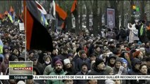 Ucrania: Cientos marchan en apoyo a ex mandatario georgiano