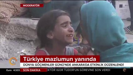 Türkiye mazlumun yanında