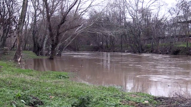 Tunca Nehri'nin debisi arttı - EDİRNE