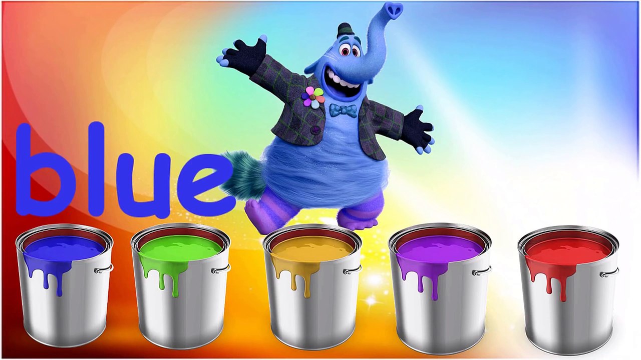 Learn color Bing Bong Disney _ Song for children - 童謡 子供のための歌 _ 赤ちゃんの韻 _ キッズビデオ