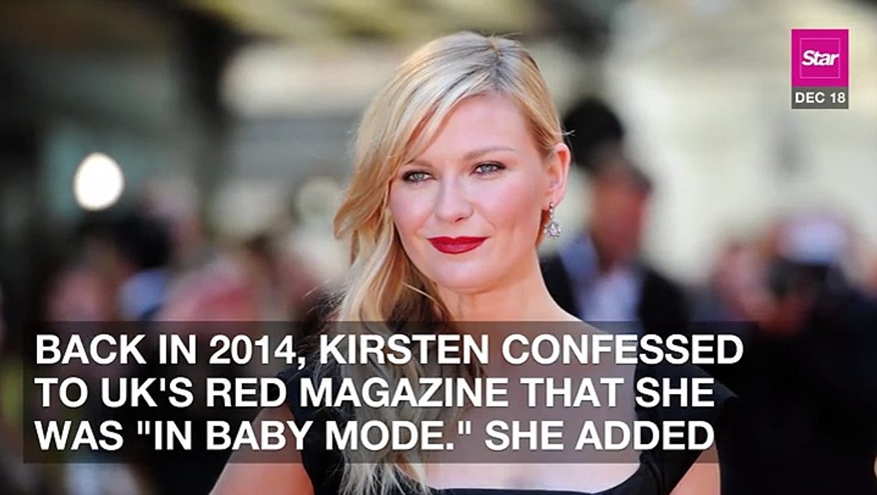 Kirsten Dunst Expecting First Baby With Fiance Jesse Plemons