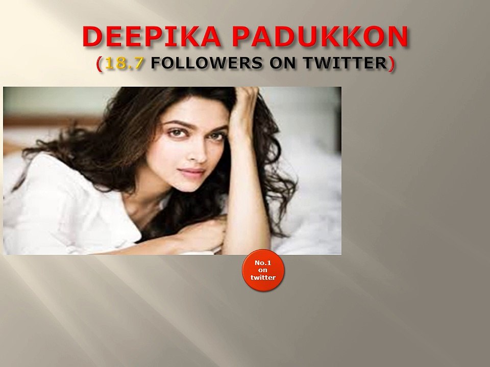 TOP 5 MOST FOLLOWED BOLLYWOOD ACTRESS ON TWITTER