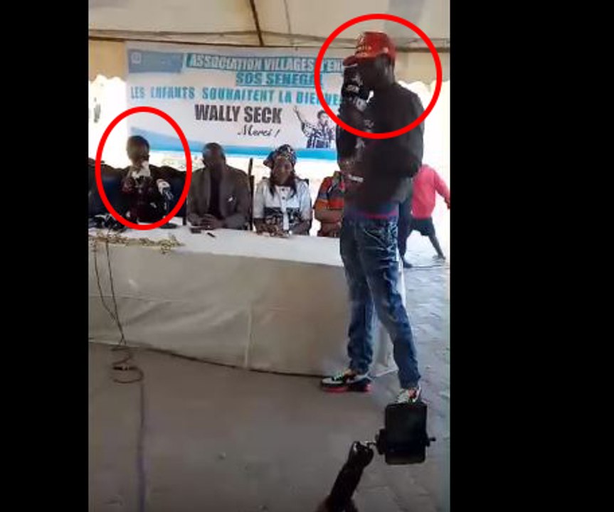 Sanex en larmes et fait pleurer Wally Seck au village des enfants