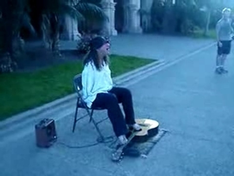 Guitar play without hand