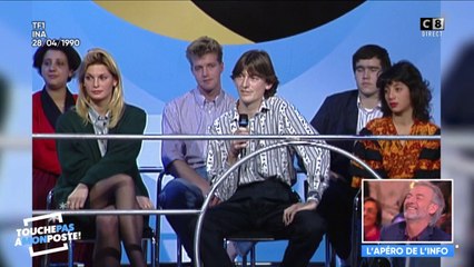 Souvenirs : Gilles Verdez sur le plateau de Christophe Dechavanne en 1990