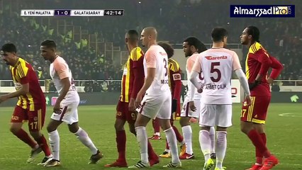 Khalid Boutaib Goal HD - Yeni Malatyaspor 2 - 0 Galatasaray