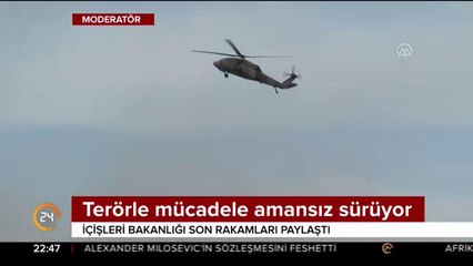 Terörle amansız mücadele sürüyor