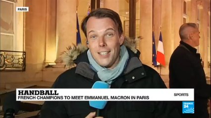 Handball: French champions to meet Emmanuel Macron in Paris