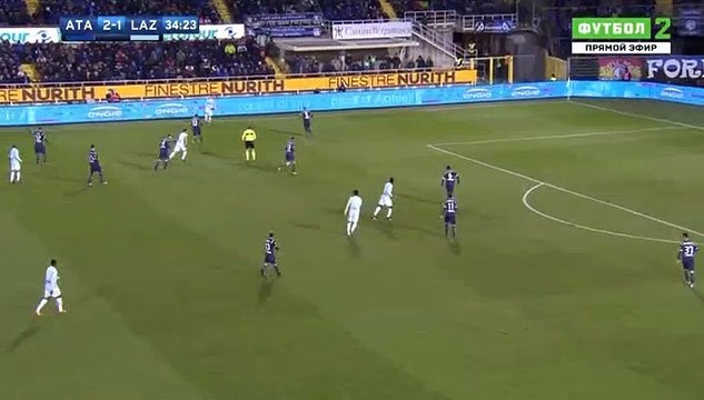 Sergej Milinkovic-Savic Goal HD - Atalanta	2-2	Lazio 17.12.2017