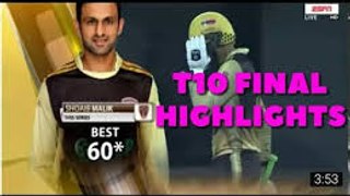 T10 FINAL HIGHLIGHTS HD