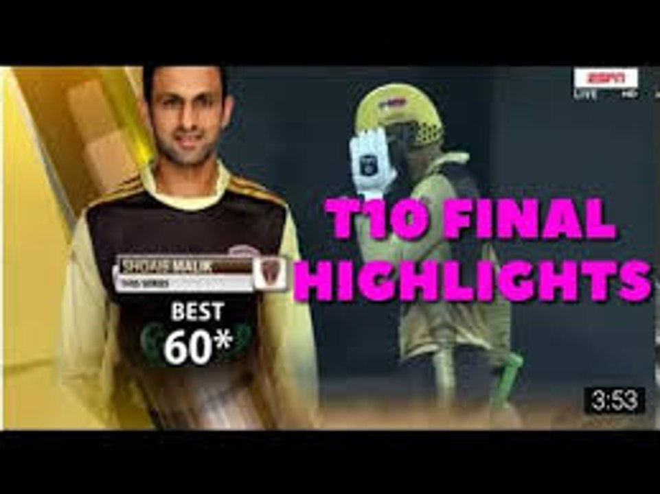 T10 FINAL HIGHLIGHTS HD