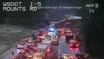 Multiple deaths in train derailment in Washington state