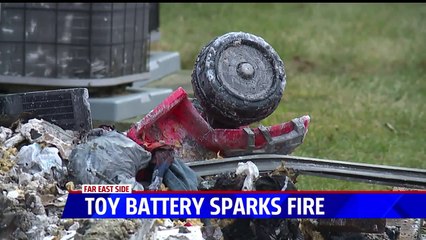 Télécharger la video: Overheated Toy Battery Sparked Apartment Fire That Displaced 10: Officials