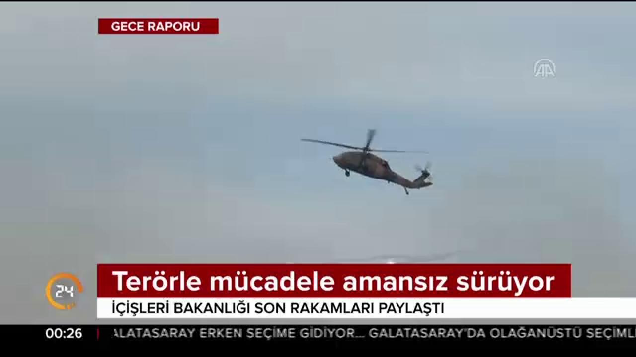 Terörle mücadele amansız sürüyor