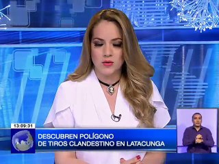 Descubren polígono de tiros clandestino en Latacunga