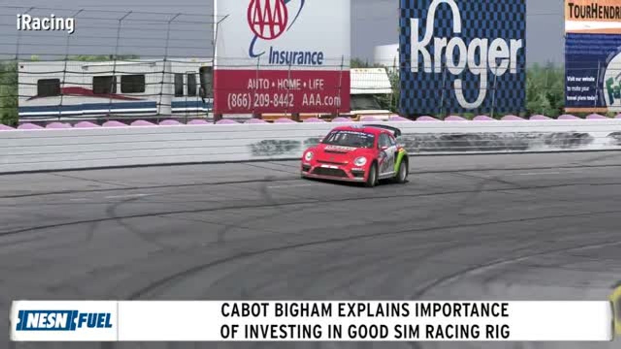 Cabot Bigham On Importance Of Good Sim Racing Rig For Playing GRC On iRacing