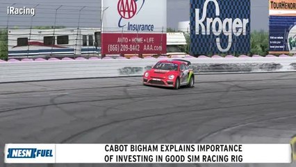 Cabot Bigham On Importance Of Good Sim Racing Rig For Playing GRC On iRacing