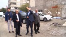 Adana Vali Mahmut Demirtaş 'Kent Meydanı'nı İnceledi