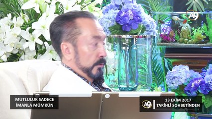 Mutluluk sadece imanla mümkündür