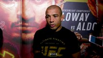 UFC 218: Jose Aldo Open Workout Scrum - MMA Fighting