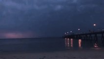 'Spider Lightning' Illuminates Seaside Adelaide With Spectacular Light Show