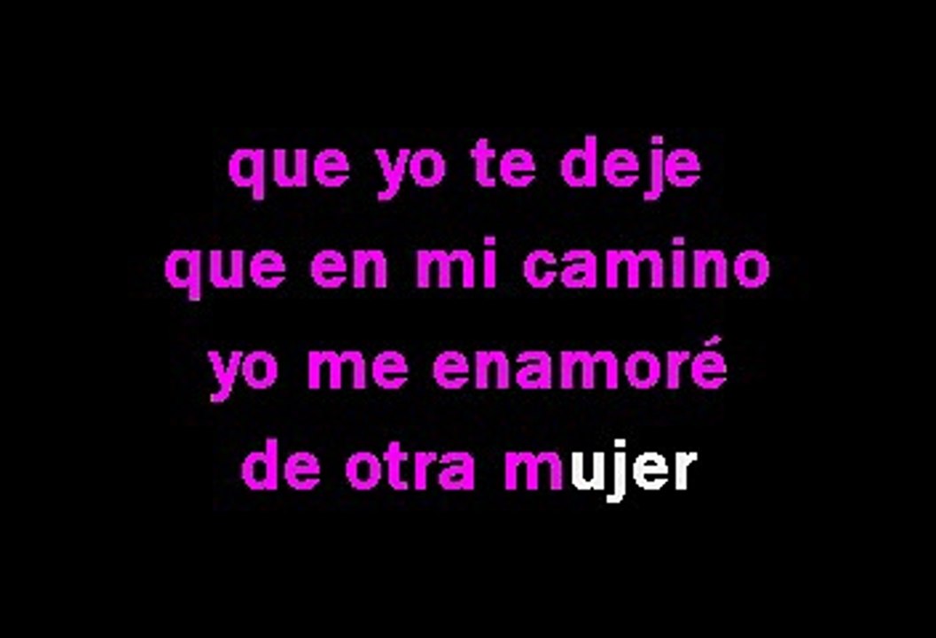 Valentin Elizalde - Te quiero asi (Karaoke)