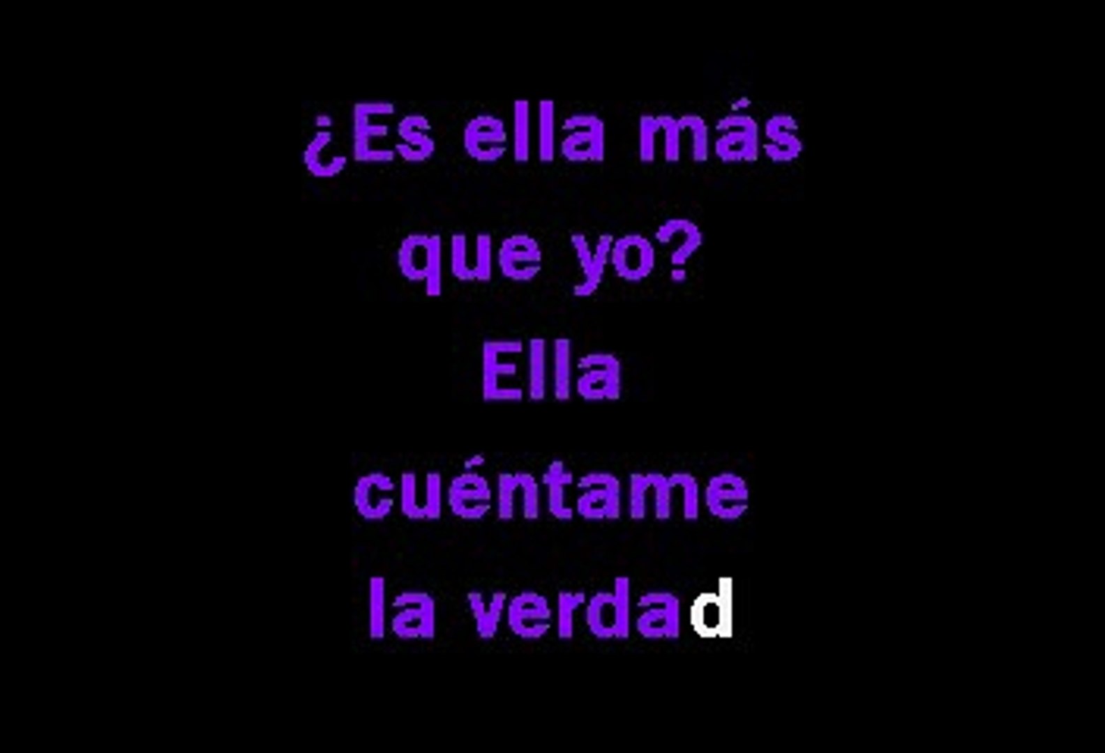 Yuri Es Ella Mas Que Yo Karaoke Video Dailymotion